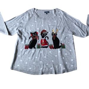 Sweater Christmas Cats 🖤